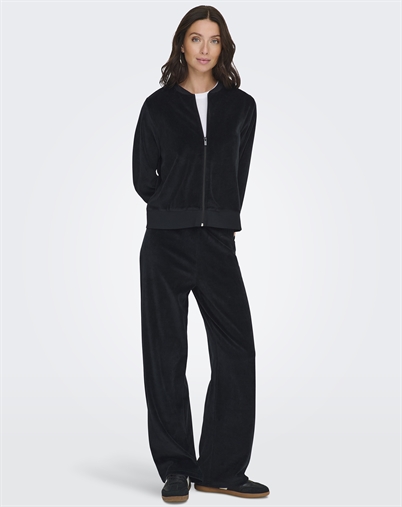 JDY - JDYVida Velvet Bukser - Black